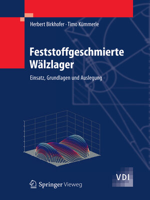 cover image of Feststoffgeschmierte Wälzlager